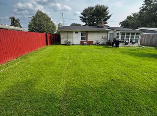 Brenda B.'s grass maintenance service result