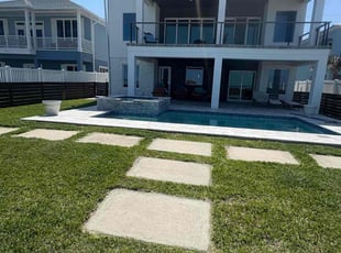 Justin M.'s landscaping service result