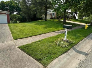 Lisa J.'s lawn care services service result