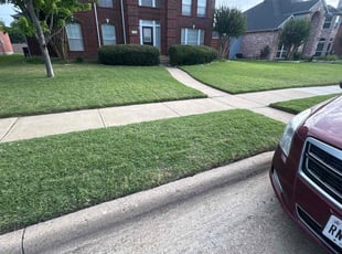 Christine M.'s lawn service service result