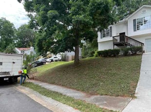 Bree N.'s grass cutting service result