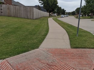 Robert M.'s lawn care service result