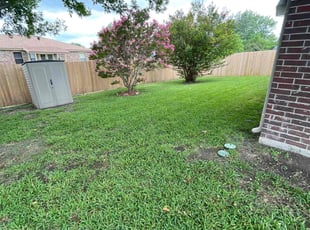 Heather H.'s lawn maintenance service result