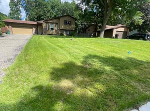 Ryan D.'s lawn maintenance service result
