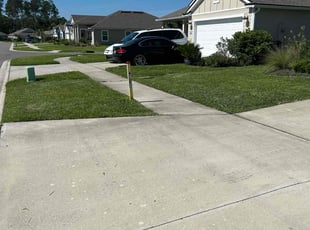 Frederick D.'s lawn maintenance service result