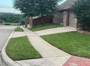 Charlie C.'s lawn maintenance service result