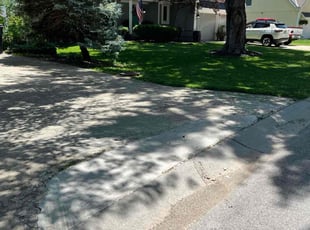 Luzvic B.'s lawn care service result