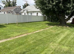 Greg W.'s lawn maintenance service result