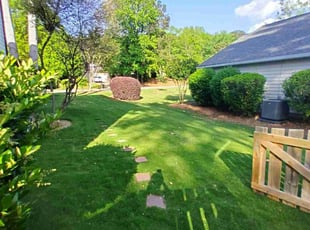 Danielle H.'s lawn care service result