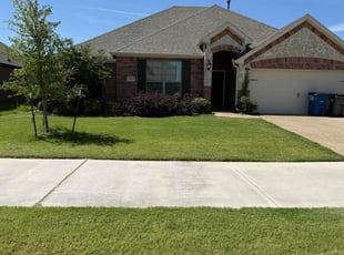 Vince E.'s lawn maintenance service result