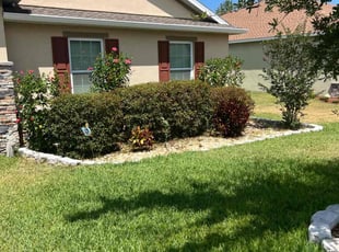 Cris P.'s Bush Trimming service result