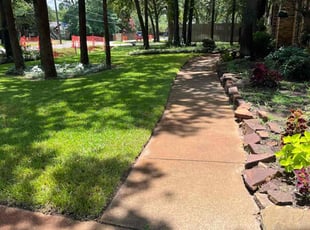 Lindsay E.'s grass cutting service result