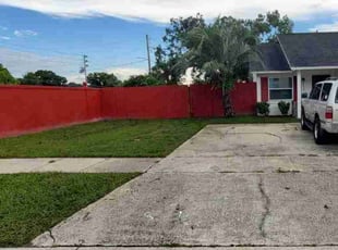 Jenell V.'s grass maintenance service result