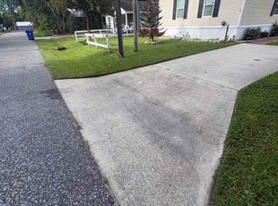Fred C.'s grass maintenance service result