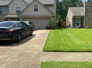 Shanta S.'s lawn maintenance service result