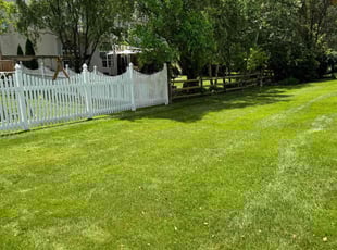 Julia C.'s lawn care service result