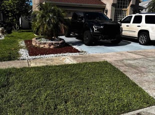 Jennifer B.'s grass cutting service result