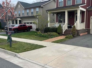 Kristy R.'s lawn care service result