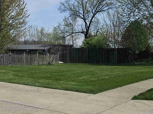 Sally L.'s lawn maintenance service result