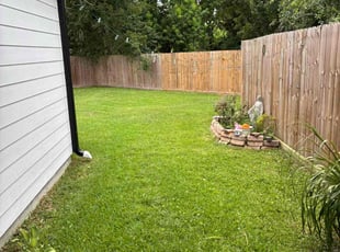 Mary K.'s lawn maintenance service result