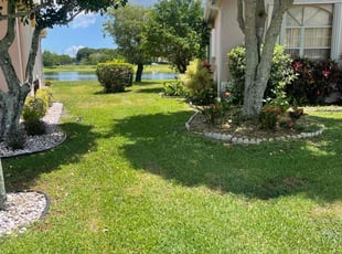 Emily L.'s lawn maintenance service result