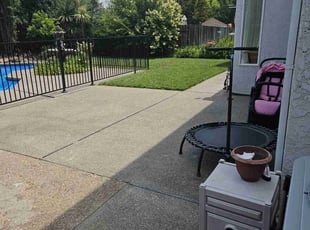 Pooja B.'s grass maintenance service result