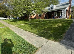 Clancy K.'s grass cutting service result