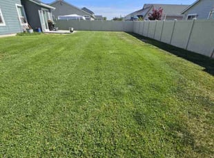 Grace M.'s lawn service service result