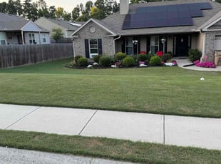 Christopher W.'s turf maintenance service result