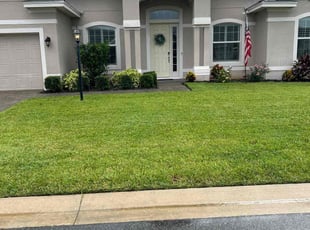 Margie J.'s grass cutting service result