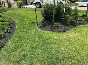 Christine R.'s lawn maintenance service result