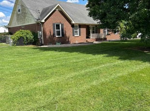 Catherine C.'s lawn service service result