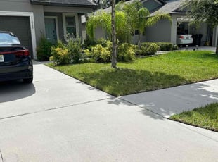 Sugumar B.'s lawn maintenance service result