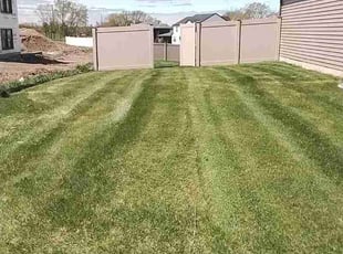 Christina D.'s lawn care services service result
