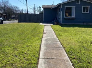 Faaron S.'s lawn care services service result