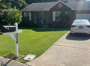 Kathy B.'s lawn maintenance service result