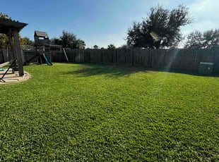 Melanie P.'s lawn care services service result