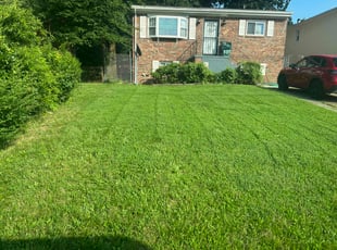 John E.'s lawn maintenance service result