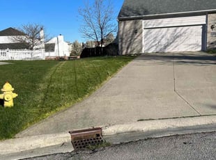 Heather M.'s lawn maintenance service result