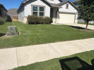 Nathaniel L.'s turf care service result