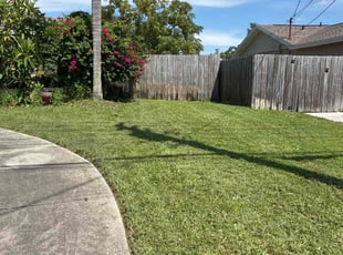 Gregory B.'s turf maintenance service result