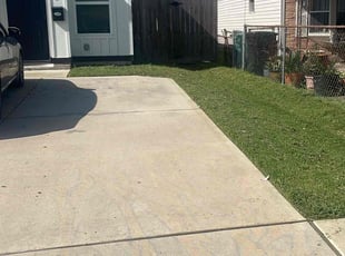 Jack M.'s lawn maintenance service result