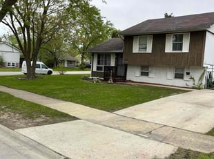 David K.'s grass maintenance service result