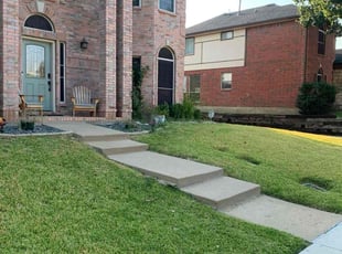 Cheryl A.'s grass cutting service result