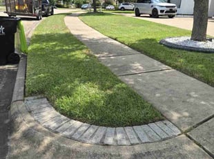 Kellie L.'s turf maintenance service result