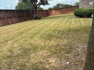 John M.'s turf maintenance service result