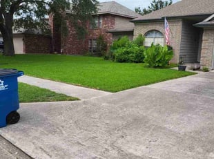 Valerie W.'s turf maintenance service result