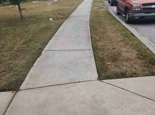 Logan P.'s lawn service service result