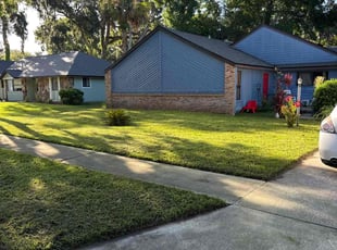 Tracy J.'s turf care service result