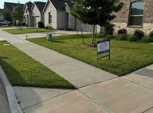 Kristy V.'s grass cutting service result